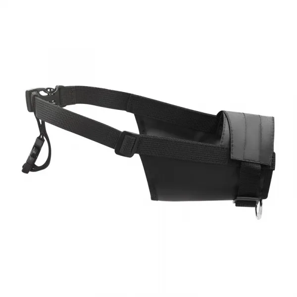 Nylonový náhubok pre psa s D krúžkom, obvod papule: 25 - 34cm