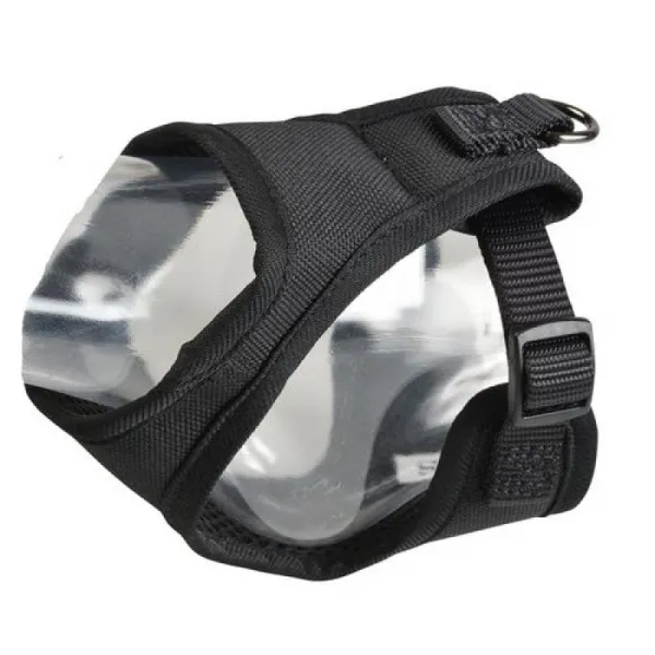 DUVO+ Chicken Harness postroj pre sliepky M 30x19x37-47cm čierny