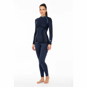 Dámske termo tričko s dlhým rukávom BLIZZARD CLASSIC CUT-Viva long sleeve, anthracite light blue-21 22