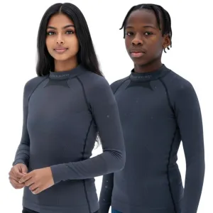 Juniorské termo tričko s dlhým rukávom BLIZZARD Essential long sleeve junior, anthracite