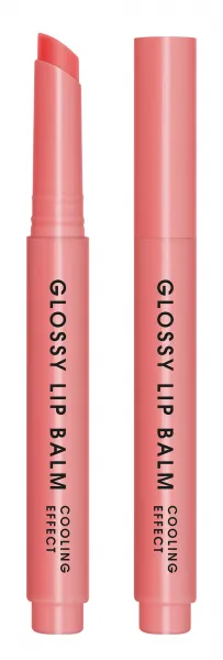 Dermacol Glossy Lip Balm ošetrujúci lesk na pery s chladivým účinkom vône 03 Peach 2.2 g