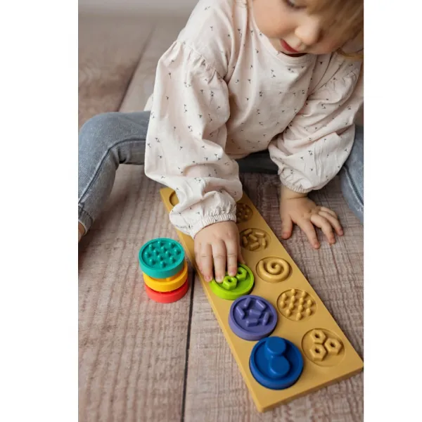 Mom’s Care - senzorické puzzle XL - kolieska