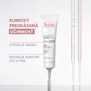 Avène Hyaluron Activ Procedure Micro-Lift Eye & Lip Cream 0.05% Retinal liftingový krém na oči 15 ml