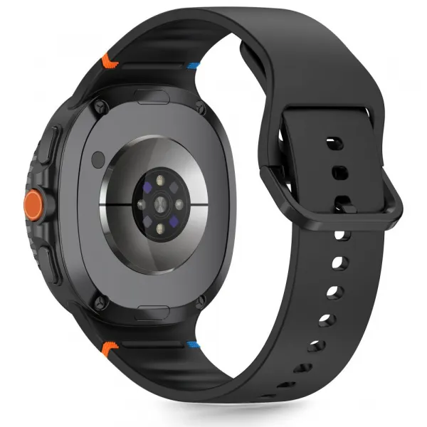 Tech-Protect Silicone remienok na Samsung Galaxy Watch 8 / Classic (40 / 44 / 46 mm), black