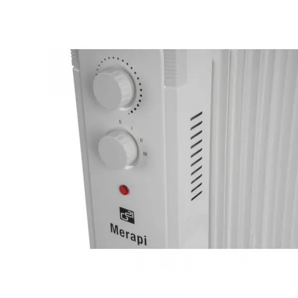 G21 Olejový radiátor Merapi biely, 9 rebier, 2000 W