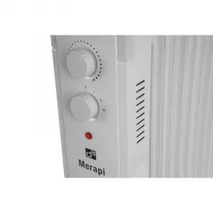 G21 Olejový radiátor Merapi biely, 9 rebier, 2000 W
