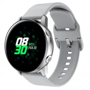 Bstrap Silicone remienok na Samsung Galaxy Watch Active 2 40/44mm, gray (SSG002C03)