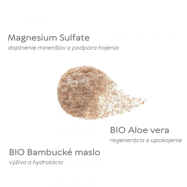Natuint cosmetics - Telový píling s magnéziovou soľou