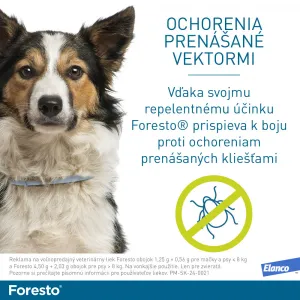 Foresto obojok pre psy nad 8 kg