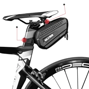 Wild Man ES7 cyklistická taška 1.2L, čierna