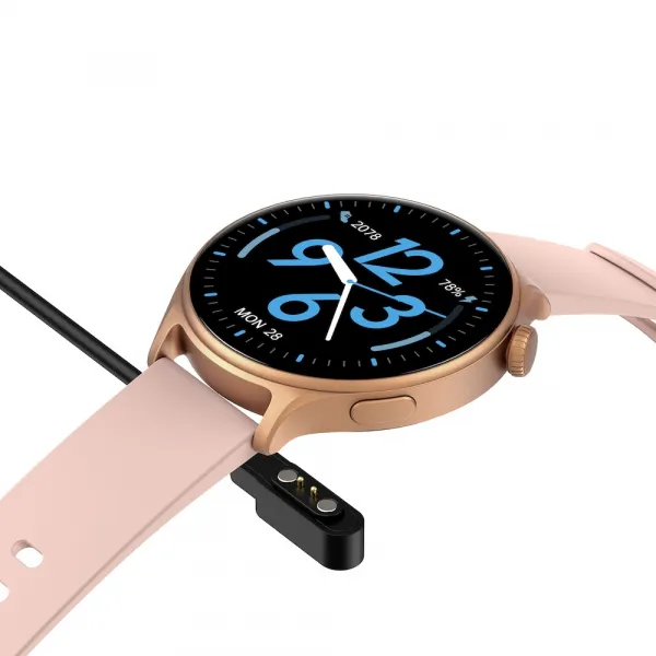 NEOGO Watch GTR2 smart hodinky, ružové (NEO-GTR2-GLPI)