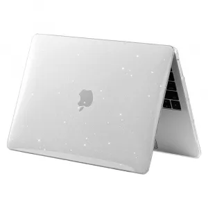 Tech-Protect Smartshell kryt na Macbook Air 13 2022, glitter priesvitný (TEC924095)