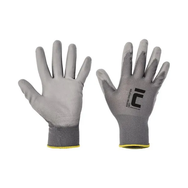 Cerva Rukavice polomáčané BUNTING GREY EVOLUTION, veľ. 8/M