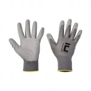 Cerva Rukavice polomáčané BUNTING GREY EVOLUTION, veľ. 8/M