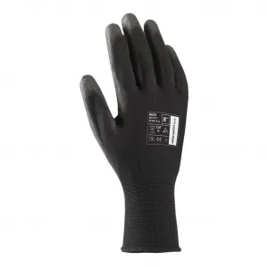 Ardon Rukavice polyester, polomáčané BUCK čierne veľ. 11/XXL