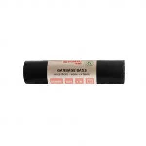 Vrecia DONAU ECO strong, ,160 ℓ, 70 mic, 10 ks, čierne, LDPE