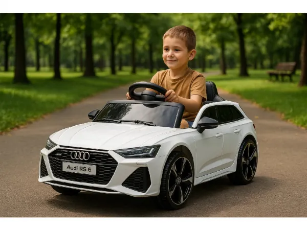 Profitent Elektrické autíčko Audi RS6 Biele