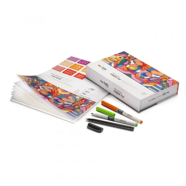 Carioca Plus Skicár na fixky A4 70 listov 70gr-CARIOCA