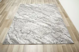 Koberec Aqua Marble 19 mramor sivý