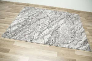 Koberec Aqua Marble 19 mramor sivý