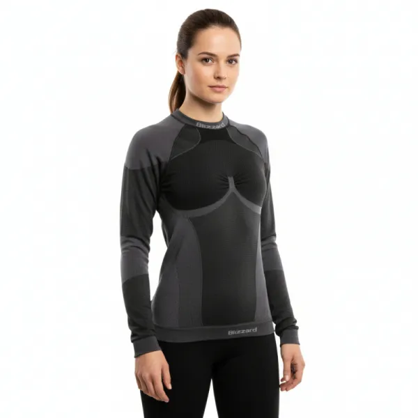 Dámske termo tričko s dlhým rukávom BLIZZARD W2W Essential long sleeve, grey