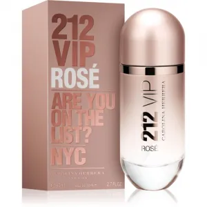 CAROLINA HERRERA 212 VIP Rosé parfumovaná voda pre ženy 80 ml