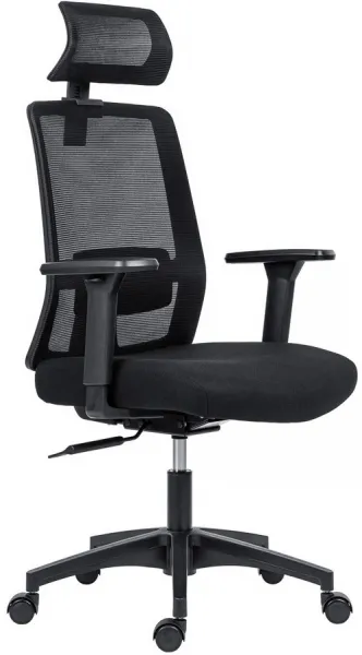 ANTARES Ergonomická kancelárska stolička DELFO, čierna