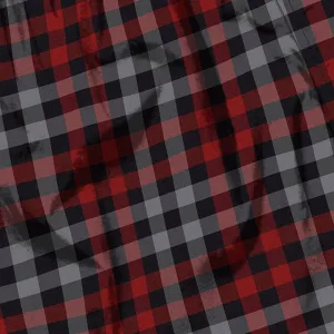 HORSEFEATHERS Trenírky Sonny - charcoal RED velikost L
