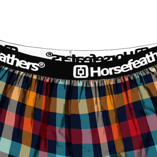 HORSEFEATHERS Trenírky Clay - sunrise BLUE velikost XXL