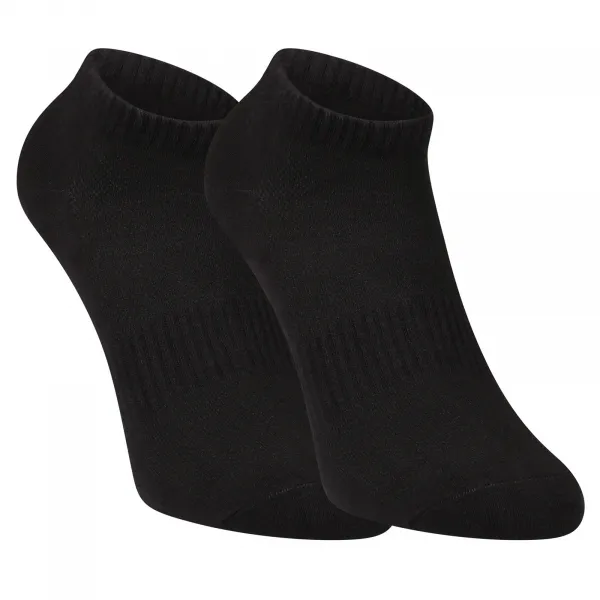 3PACK ponožky Benysøn členkové čierne (B-6101) M