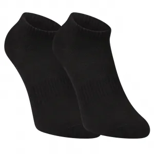3PACK ponožky Benysøn členkové čierne (B-6101) M