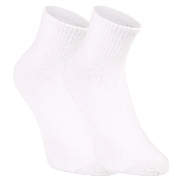 3PACK ponožky Benysøn členkové bielé (B-6152) S