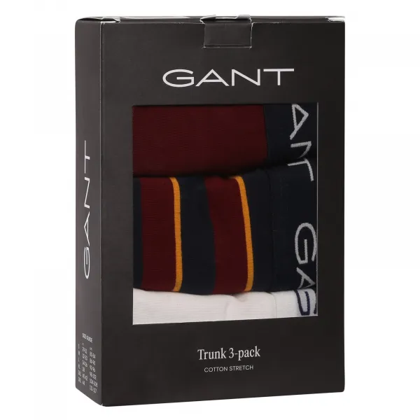 3PACK pánske boxerky Gant viacfarebné (902533023-604) M, trenky