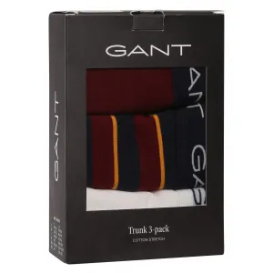 3PACK pánske boxerky Gant viacfarebné (902533023-604) M, trenky