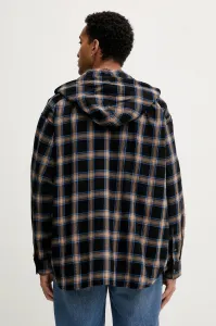 Košeľa Diesel S-Dewny-Hood-Ajfi Shirt Black