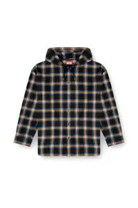 Košeľa Diesel S-Dewny-Hood-Ajfi Shirt Black