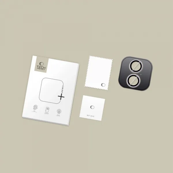Tech-Protect CamRing Fit ochranné sklo na iPhone 17, fialové
