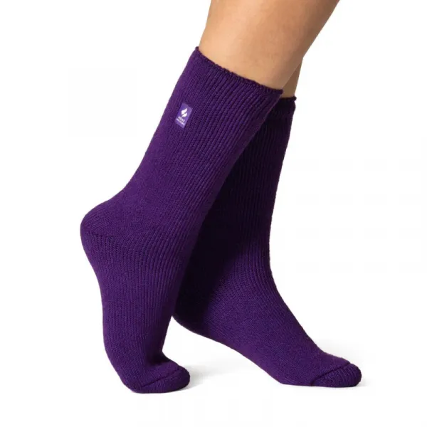 Dámske ponožky HEAT HOLDERS 1 PACK-WOMEN ORIGINAL SOCKS-RASPBERRY