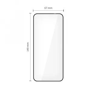 Tech-Protect Glass Fit 2x ochranné sklo na Motorola Edge 50 Neo / 60 Neo, čierne