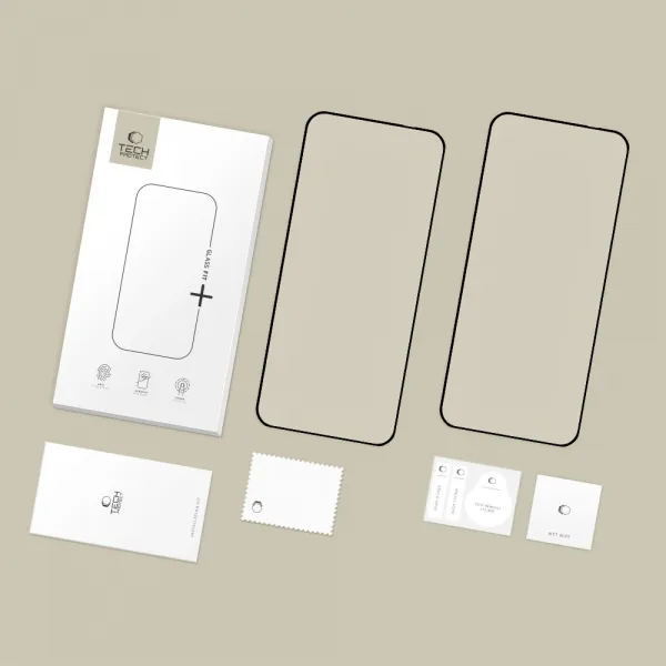 Tech-Protect Glass Fit 2x ochranné sklo na Motorola Edge 50 Neo / 60 Neo, čierne