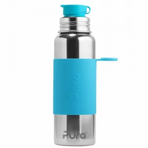Pura nerezová fľaša so športovým uzáverom 850ml - Moss