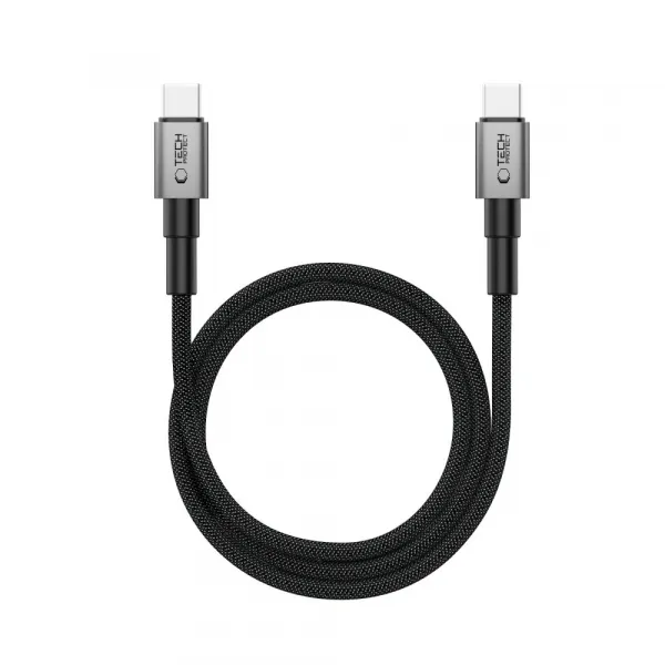 Tech-Protect Ultraboost MagTwist kábel USB-C 100W 5A PD 2m, šedý