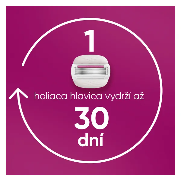 Gillette Venus ComfortGlide Sugarberry náhradné žiletky 3 ks