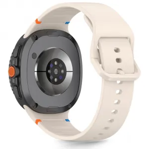 Tech-Protect Silicone remienok na Samsung Galaxy Watch 8 / Classic (40 / 44 / 46 mm), starlight