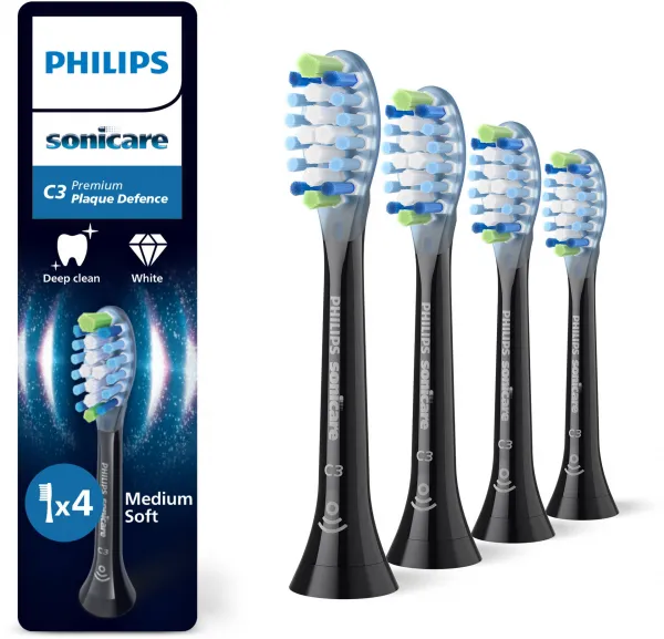 Philips Sonicare Premium Plaque Defense HX9044/88 náhradné hlavice na zubnú kefku 4 ks