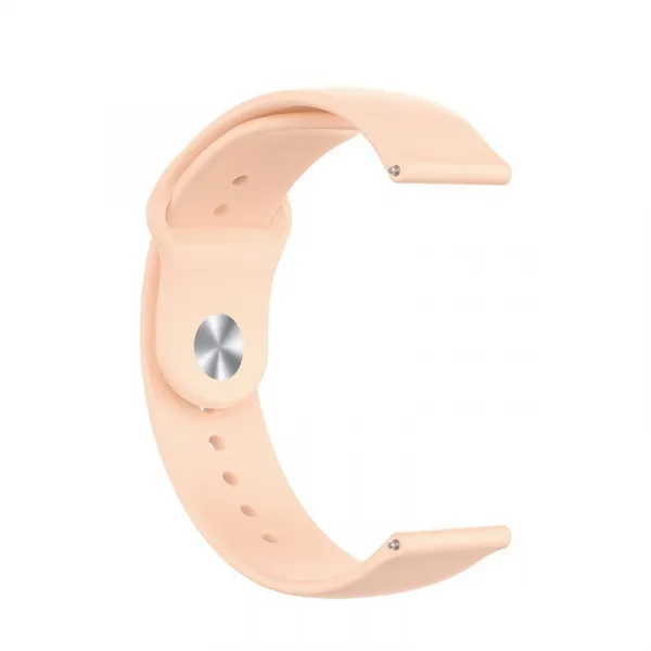 BStrap Silicone remienok na Garmin Venu 2S, old pink