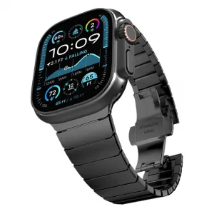 Tech-Protect Linkband remienok na Apple Watch 44/45/46/49mm, black