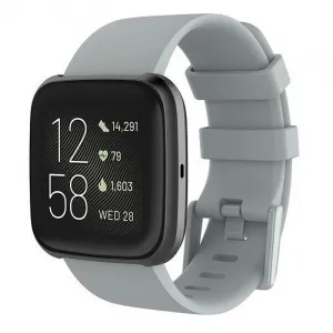 BStrap Silicone (Large) remienok na Fitbit Versa / Versa 2, gray (SFI010C04)