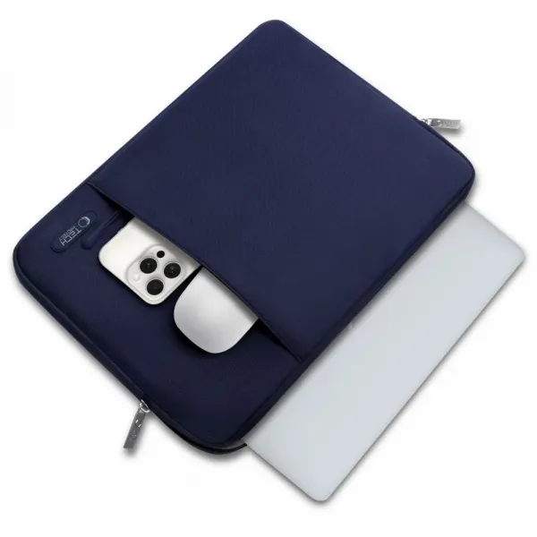 Tech-Protect Sleevy obal na notebook 15-16'', tmavomodrý