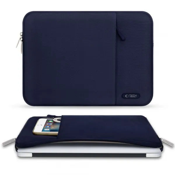 Tech-Protect Sleevy obal na notebook 15-16'', tmavomodrý
